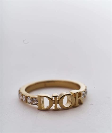 dior gold ring|dior rings price.